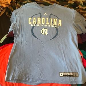 Jordan UNC basketball shirt